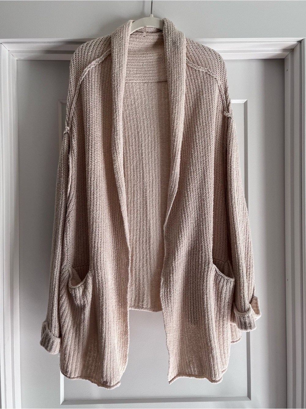 Free People oversized cotton cardigan S/XS